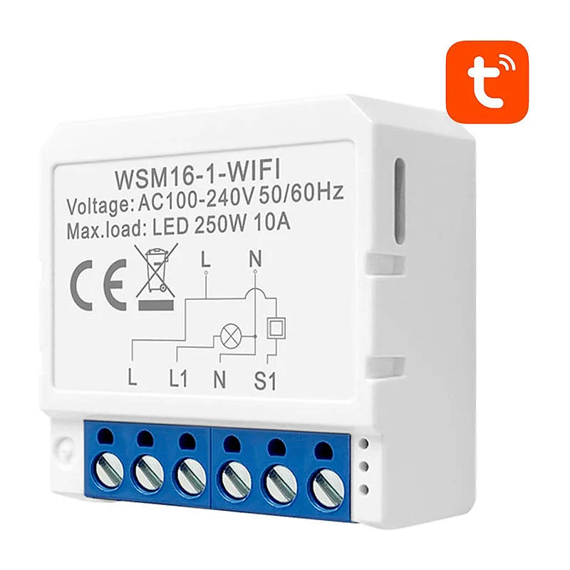 Smart Switch moodul WiFi Avatto WSM16-W1 TUYA