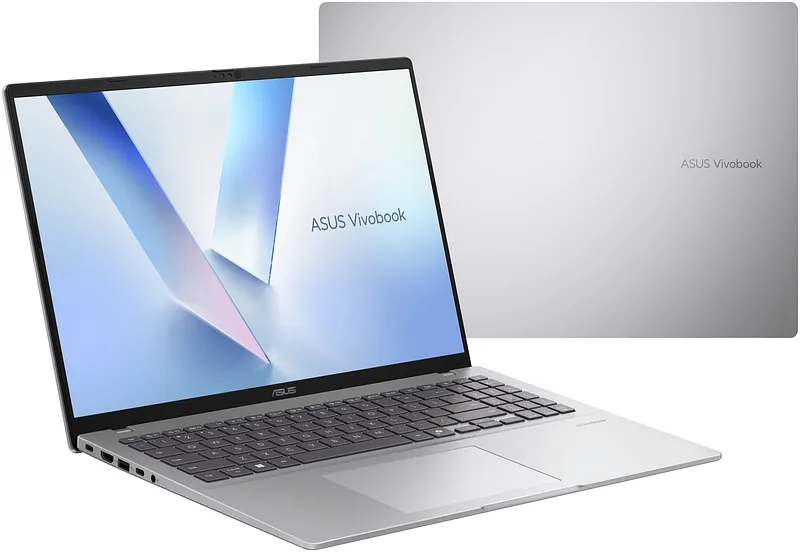 ASUS Vivobook 16 X1607AA-MB010W Ultra 5 325 16.0" WUXGA IPS-level panel 60Hz 300 nits AG 16GB DDR5 512GB SSD Intel Graphics WLAN + Bluetooth 1080p webcam 42Wh battery Windows 11 Cool Silver