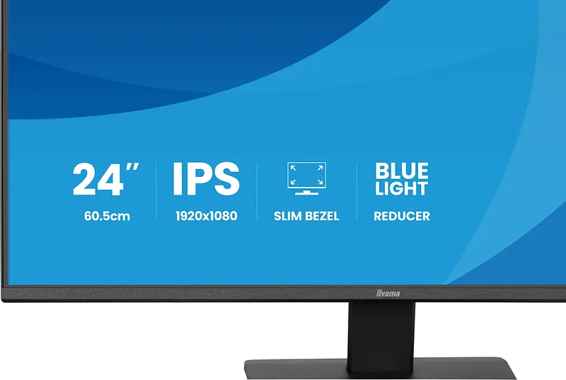 iiyama ProLite X2491H-B1 PC lamekuvar 60,5 cm (23.8″) 1920 x 1080 pikslit Full HD LCD Must