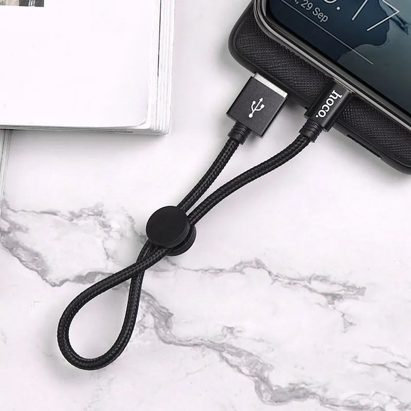 Hoco X35 universal cable USB to Type-C 0.25m Black